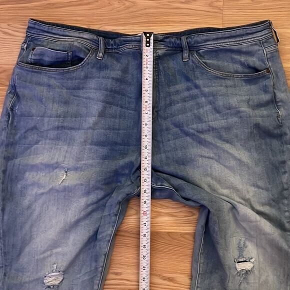 Anthropologie Pilcro and the Letterpress plus size crop jeans size 26W - Picture 8 of 12